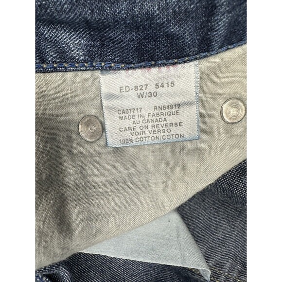 Edwin Men’s Jeans Vintage Japanese Blue Denim Made In Canada ED-827 Size 30x26 - Picture 11 of 13